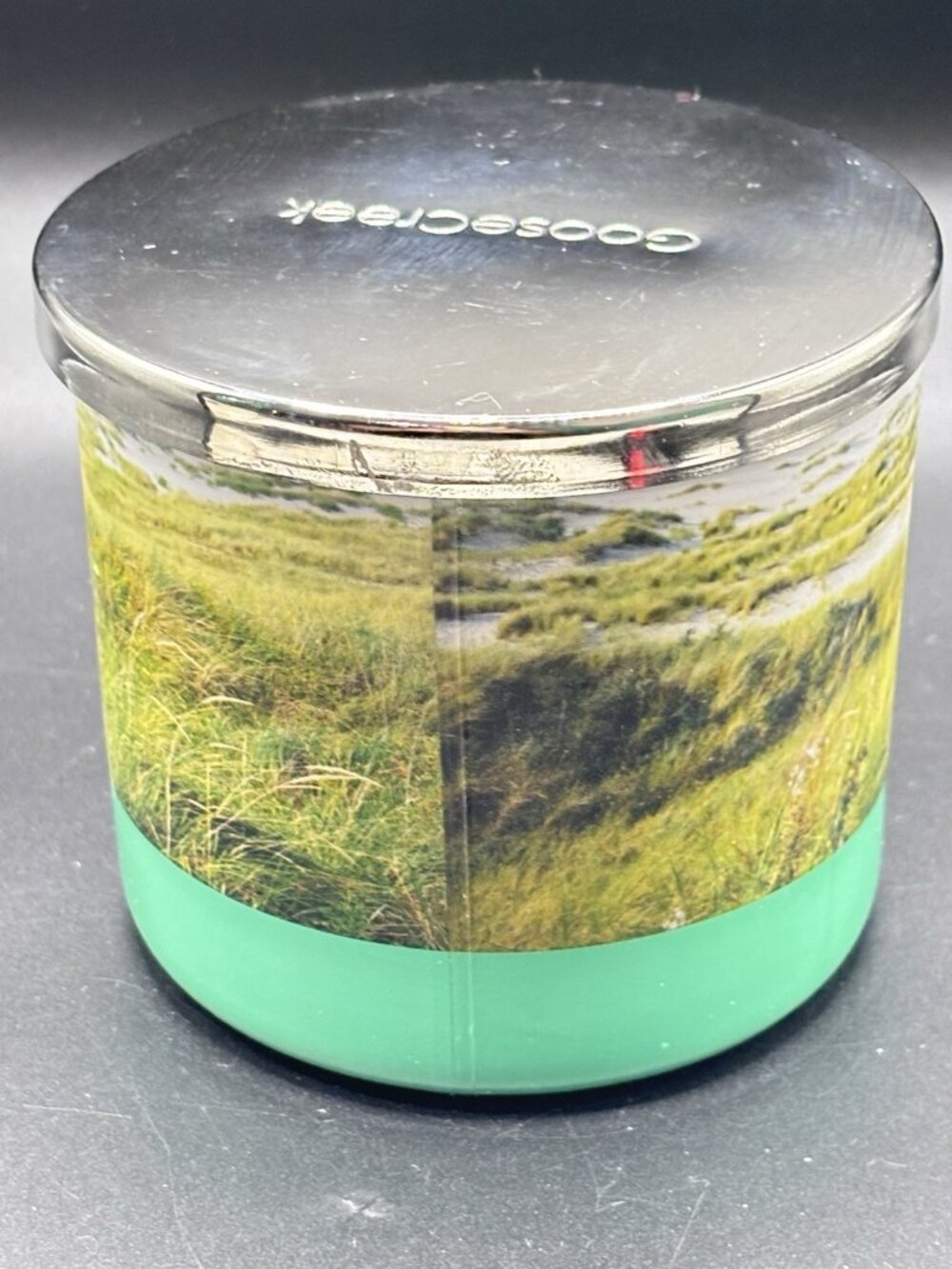 Goose Creek Green Sea Grass 3 Wick Jar Candle 14.5 oz Summer Beach Apple Pear - Picture 5 of 16